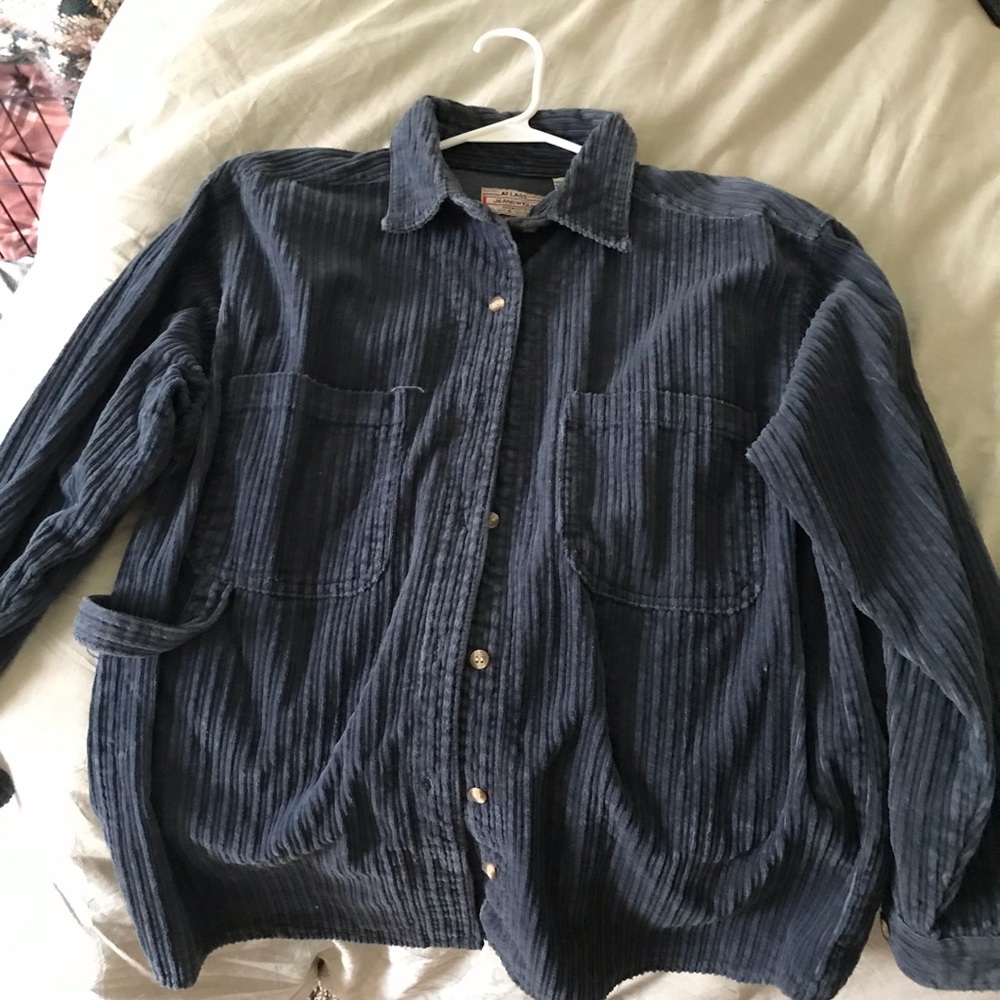 Vintage Corduroy Button Down Shirt